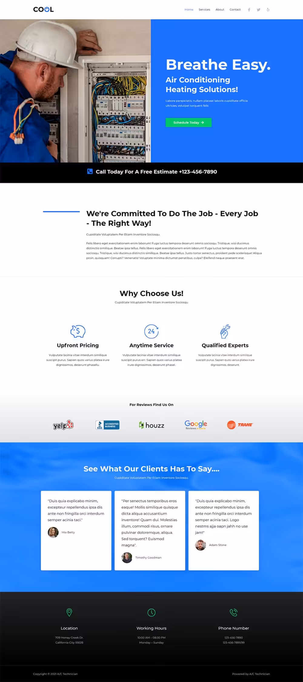 Websites - kjhosting Web demo 3