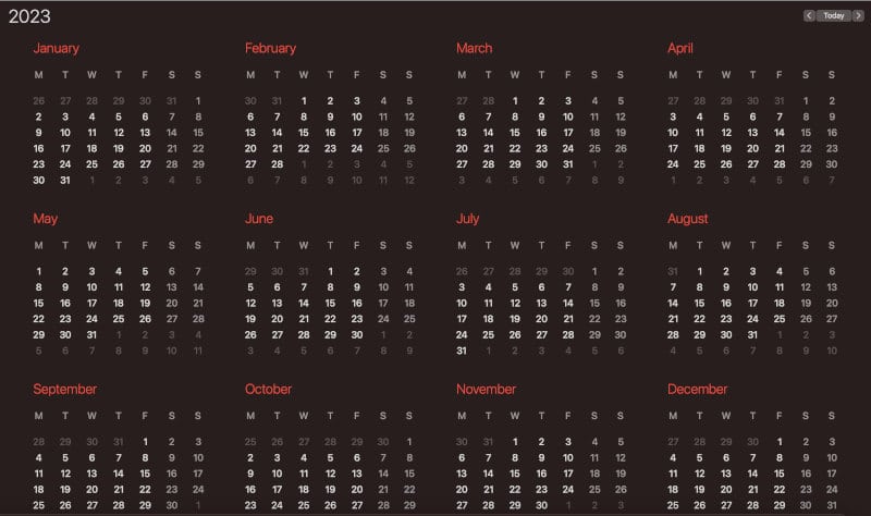 Kjhosting - calendar