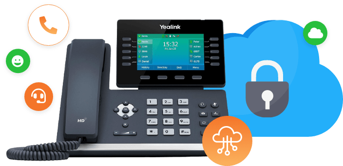 Cloud pbx desk phone